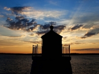 neuengland_leuchtturm_sonnenuntergang, Foto: Shutterstock