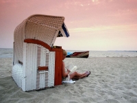 Ostsee-Abendstimmung beim Sonnenuntergang, Foto: www.ostsee-schleswig-holstein.de