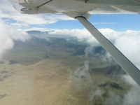 Ngorongo-Krater Luftaufnahme, Foto: Outback Africa
