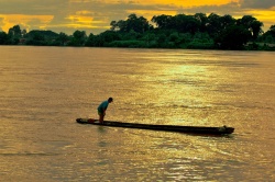 Der goldene Mekong, Laos  (Bild: Golden Mekong, Fredrik Thommesen, CC BY)